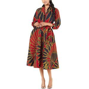Emma Way Womens  Midi Dress